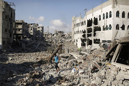 Gaza lleva 27 días bajo el fuego israelí